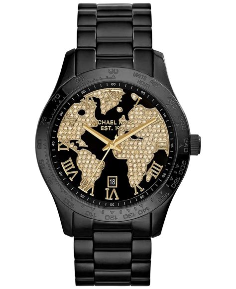 michael kors layton black watch|Michael Kors Layton Wristwatches for sale .